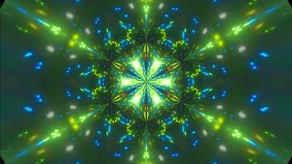 Dazzling Kaleidoscopic Lights Abstract VJ Loop [upl. by Imotas892]