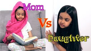 Mom Vs Daughter  FUNNY  Aimalifestyle [upl. by Lenhart]