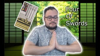 Four Of Swords Tarot Card Review [upl. by Ceil942]