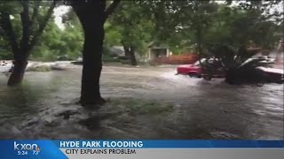 Hyde Park residents fear future flooding [upl. by Aiblis893]