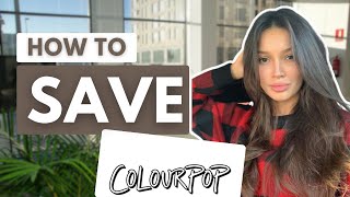 Save Money on ColourPop Cosmetics with These Promo Codes 2024 How to Find ColourPop Coupon Codes [upl. by Werdma]