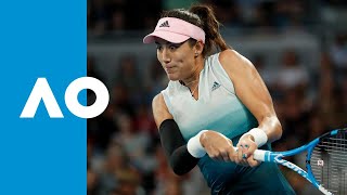 Timea Bacsinszky v Garbiñe Muguruza match highlights 3R  Australian Open 2019 [upl. by Arela]