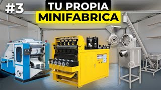 Pequeñas Ideas de Negocio Rentables 2024  10 Maquinas para INICIAR tu MINI FABRICA Parte 3 [upl. by Byler426]