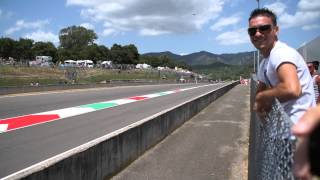 MotoGP Bikes hit 340 and more in Mugello [upl. by Lorolla]