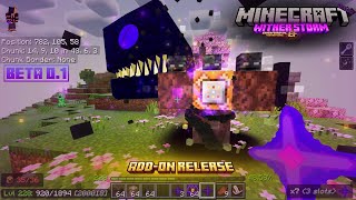 EF Wither Storm Addon Beta 01 Small updateMCPEMCBEWither Storm In MinecraftEnderFoxBoy MC🦊 [upl. by Egarton]