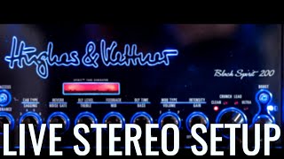 Hughes amp Kettner Black Spirit 200  Pink Floyd Sound  Stereo Setup [upl. by Natanhoj]