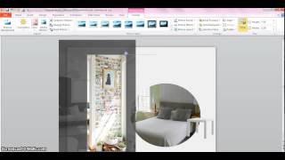 How to make a moodboard with powerpoint [upl. by Nosle]