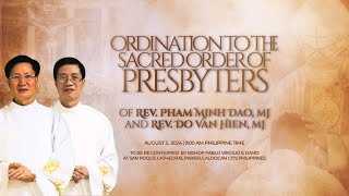 080324  900AM  Ordination to the Sacred Order of Presbyters [upl. by Aneer449]