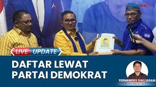 Marten Taha dan Nelson Pomalingo Sambangi Sekretariat Partai Demokrat Daftar Cagub Gorontalo [upl. by Shugart897]