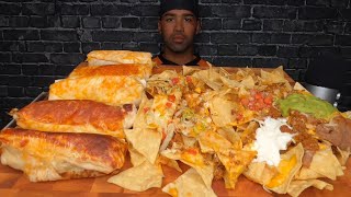 ASMR NO TALKING TACO BELL GRILLED CHEESY BURRITOS amp SUPREME LOADED NACHOS MUKBANG [upl. by Boser]