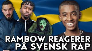 RAMBOW REAGERER PÅ SVENSK RAP  YLTV [upl. by Janyte]