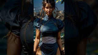 Unleashing AIgenerated Chunli In Street Fighter kreaai imagetovideo streetfighter kreaai [upl. by Aronaele]