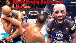 KNOCKOUT What Really Happened Kamaru Usman vs Leon Edwards 2 WTF [upl. by Armanda468]