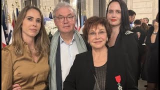 Marlène Jobert fête ses 83 ans entourée de ses filles jumelles Eva et Joy [upl. by Anegroeg240]