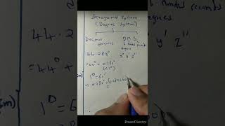 Converting Decimal Degrees into DegreesMinutesSeconds हिंदी में maths [upl. by Monteria]