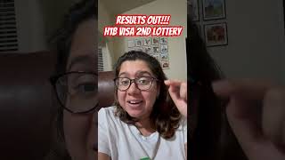 H1b visa second Lottery Results out h1bvisa h1bvisalottery [upl. by Randolph]