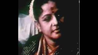 MS SUBBULAKSHMI JANANI NINNU VINA [upl. by Drue]