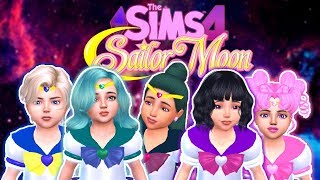 THE SIMS 4 SAILOR MOON OUTER SENSHI TODDLERSCAS [upl. by Lorie]