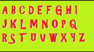 ABCSong ABCLied  german alphabet song Kinderpunk [upl. by Ydnelg]