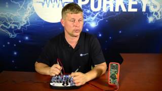 Using the Multimeter Training Unit MTU Millivolts 2  Purkeys [upl. by Trager]