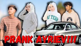 PRANK AYRIEV  AYRIEV KENA TINGGAL TEPI JALAN [upl. by Enninaej]