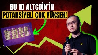 Bu Altcoinler Çok Fazla Para Kazandıracak Riski Az Potansiyeli Yüksek Coinler [upl. by Ahsinotna]