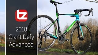 2018 Giant Defy Advanced  Range Review  Tredz Bikes [upl. by Hadik]