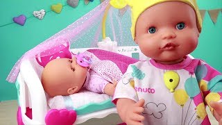 Nuevo Bebé Nenuco Cunita Duerme Conmigo con Baby Monitor  Bebés de Juguete en Español [upl. by Haral]