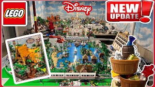 LEGO WALT DISNEY WORLD  UPDATE  SEVEN DWARFS MINE TRAIN [upl. by Naryt]