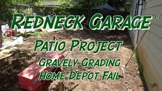 The Patio Project  Gravely Gets To Work  Home Depot Fail [upl. by Gavin1]