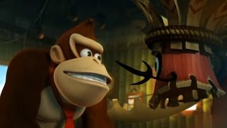 Donkey Kong Country Returns 100 Walkthrough Part 1  World 1 Jungle All KONG amp Puzzle Pieces [upl. by Sorips]