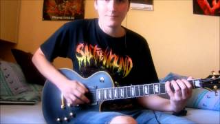 Annotations Of An Autopsy  Gore Gore Gadget  Guitar Cover [upl. by Dukie]