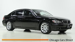 Chicago Cars Direct Presents a 2006 BMW 750Li [upl. by Nawj]