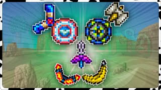 COMO CRIAR TODOS OS BOOMERANGS  TERRARIA 1449  MIMOSINHA [upl. by Iviv686]