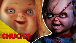 The Evolution of Chuckys Face  Chucky Official [upl. by Mccallion552]