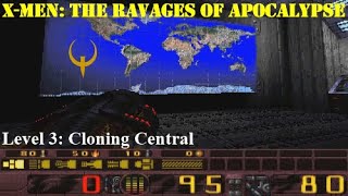 XMen The Ravages of Apocalypse  Level 03 Cloning Central DOS 100 [upl. by Okoy]