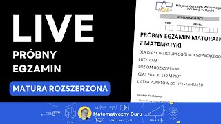 MAJ 2024  PRÓBNA MATURA Z MATEMATYKI  POZIOM ROZSZERZONY [upl. by O'Brien]