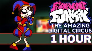 VIRTUAL INSANITY  FNF 1 HOUR SONG Perfect Loop The Amazing Digital Circus Pilot I Vs Pomni [upl. by Whetstone665]