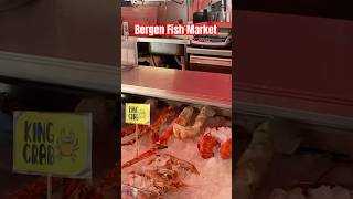 A quick tour of Bergen Fish Market shorts bergen norway travel scandinavia fishmarket nordic [upl. by Neidhardt]