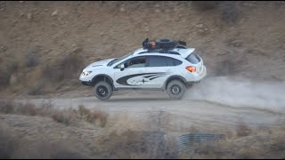 Subaru Crosstrek gets a Flatout GR40 Rally Suspension [upl. by Ytirahs793]