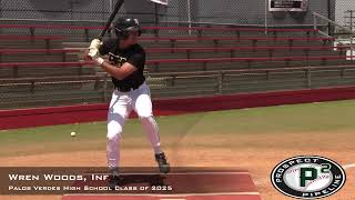 Wren Woods Prospect Video Inf Palos Verdes High School Class of 2025 [upl. by Hoffman]