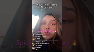 Blueface baby mama Jaidyn addressing Chrisean live‼️👀 [upl. by Imoin853]