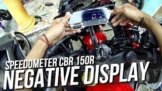 Merubah Warna Speedometer CBR 150R Facelift [upl. by Anaic808]