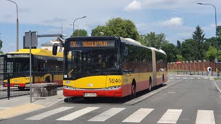 136 MZA Warszawa  Przejazd SU18 III 5240 na linii 136➡️Natolin Płn [upl. by Denten7]