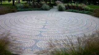 crystal lake park labyrinth Urbana IL [upl. by Daisey635]