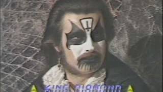 King Diamond 1986 Interview 33 of 100 Interview Series [upl. by Aissirac]