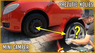 🚘 Nové kolesá  Príprava na camper  Skoda Tuning  Roomster [upl. by Hambley]