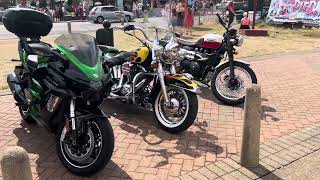 Motorbikes Skegness 17082024 [upl. by Nyre845]