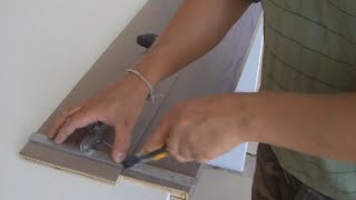 Installing Hardwood on Stairs How to Measure and Cut Hardwood for Stair Treads Mryoucandoityourself [upl. by Habeh912]