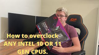 How to overclock any Intel 10 or 11 Gen CPUs To 51Ghz  10900K 10700K 11900K 11700K [upl. by Narbig813]